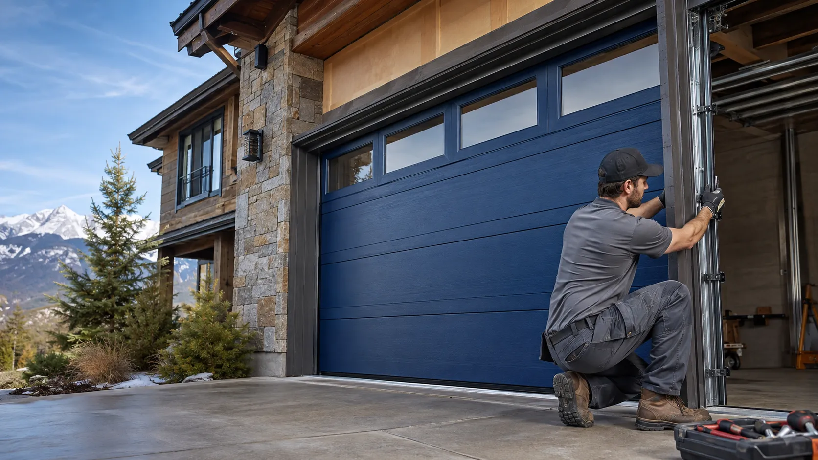 Tell us what’s wrong - Parma garage door service