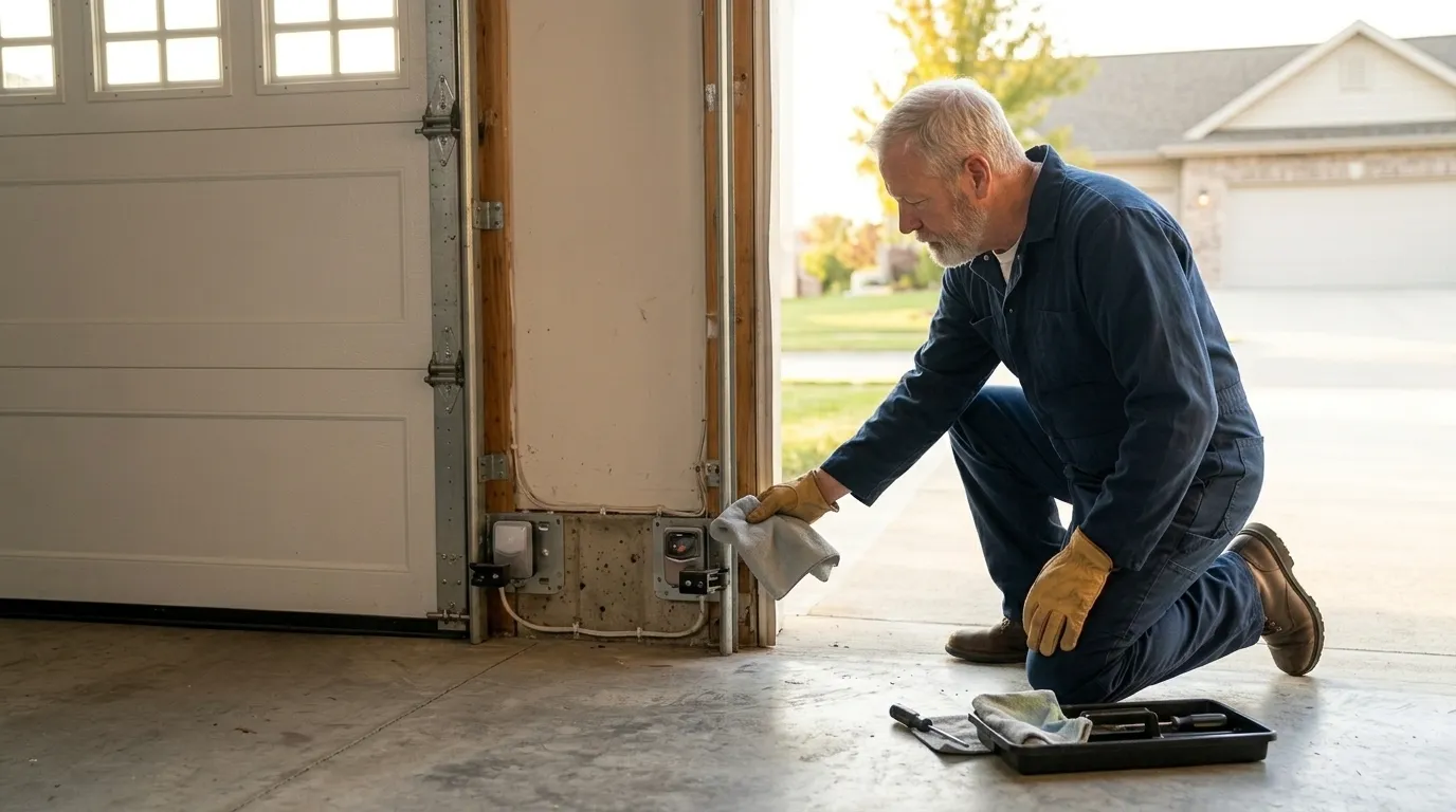 What That Sound in Your Parma Garage Door Is Actually Telling You