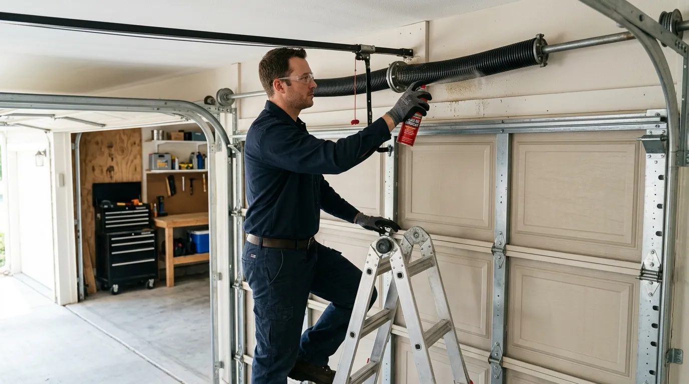 Repaired & tested - Parma garage door service