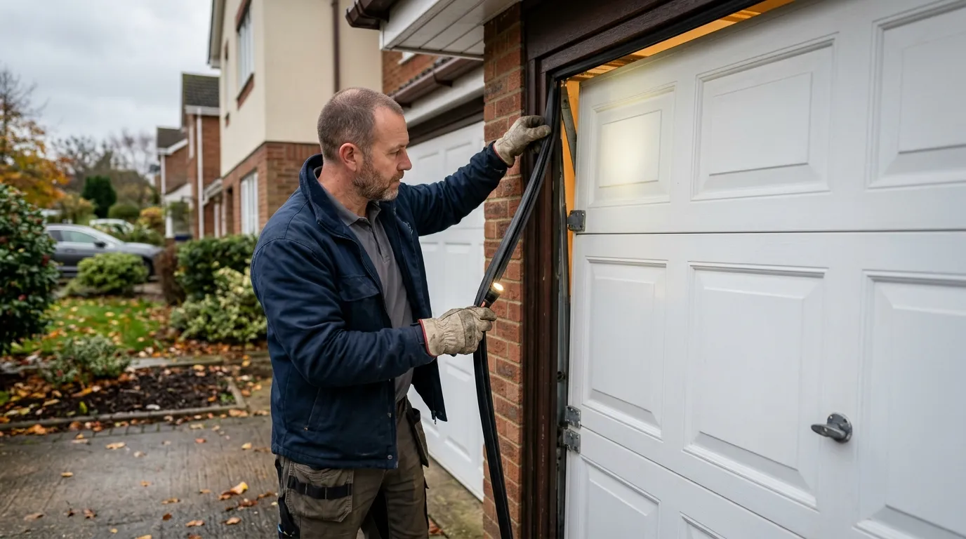 What That Sound in Your Parma Garage Door Is Actually Telling You