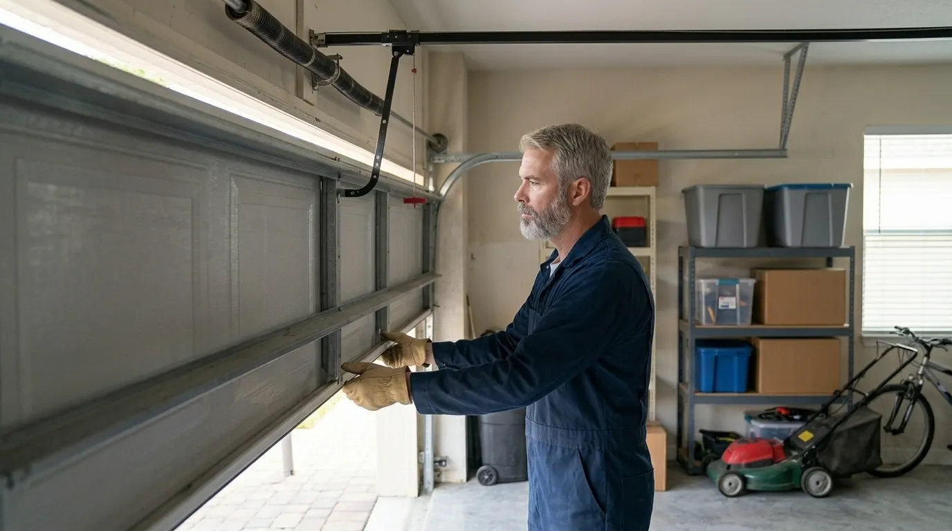 Repaired & tested - Parma garage door service
