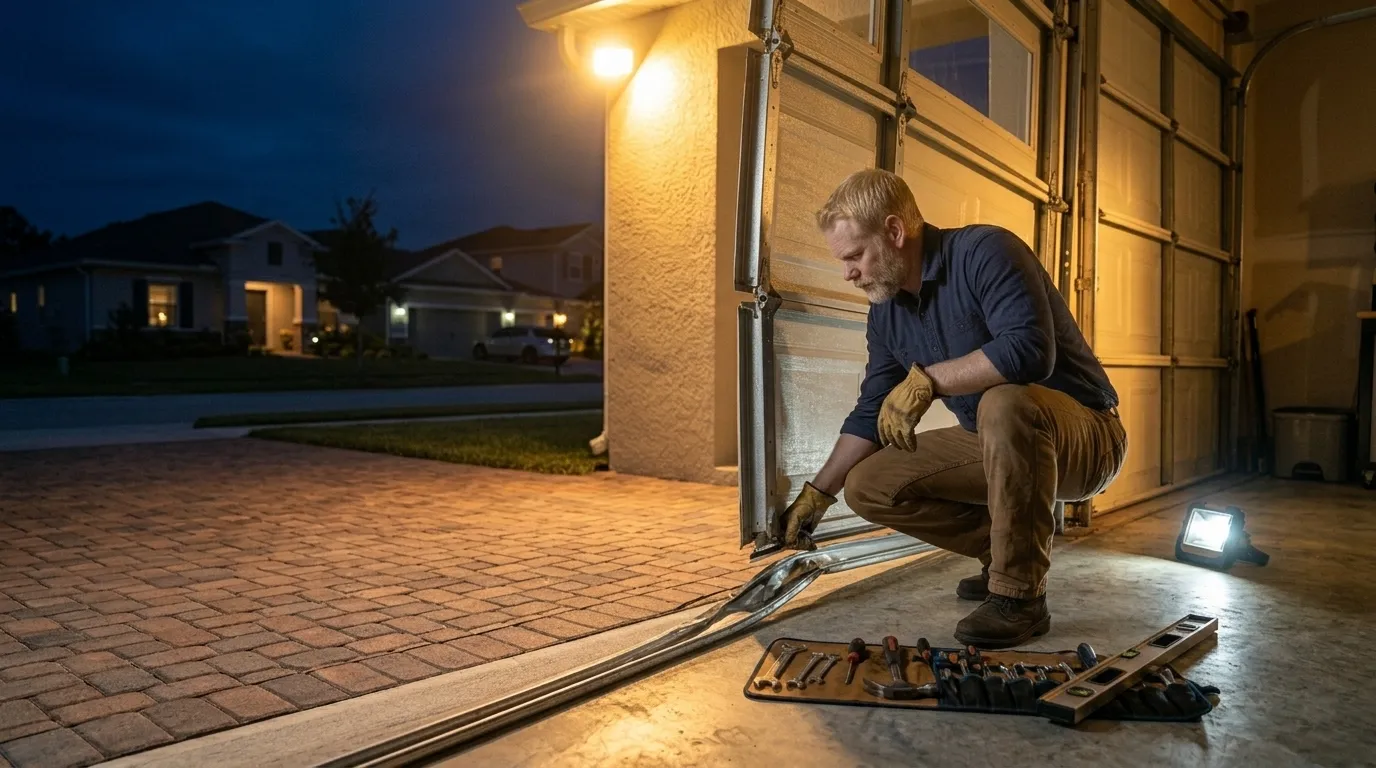 Repaired & tested - Parma garage door service
