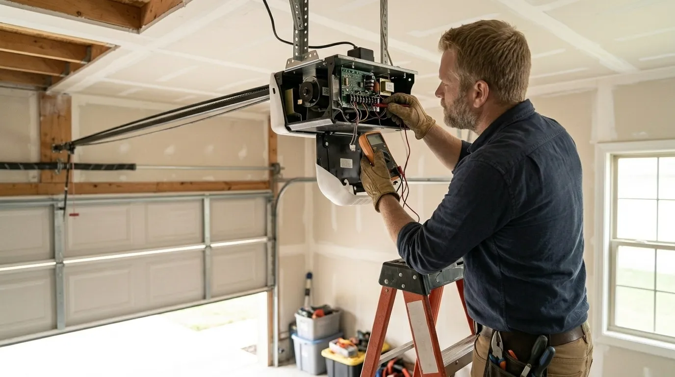 Repaired & tested - Parma garage door service