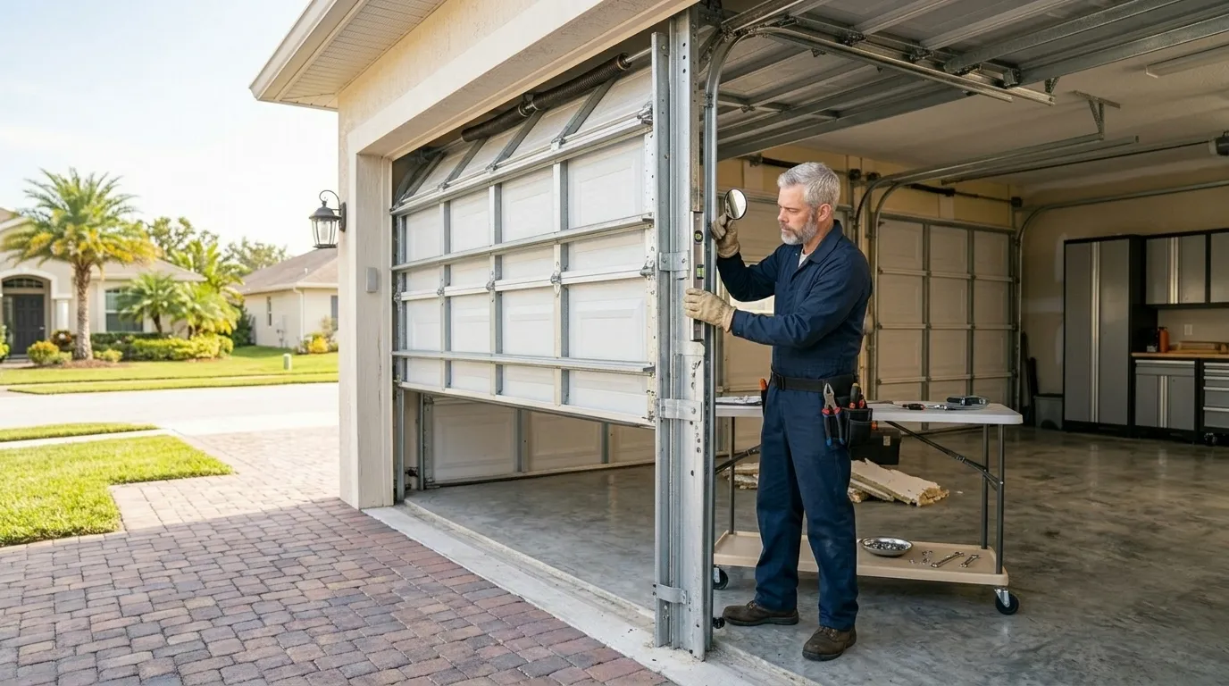 Repaired & tested - Parma garage door service