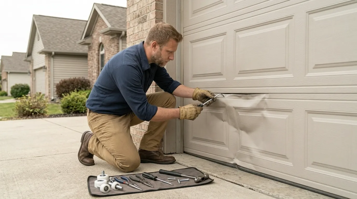 Repaired & tested - Parma garage door service