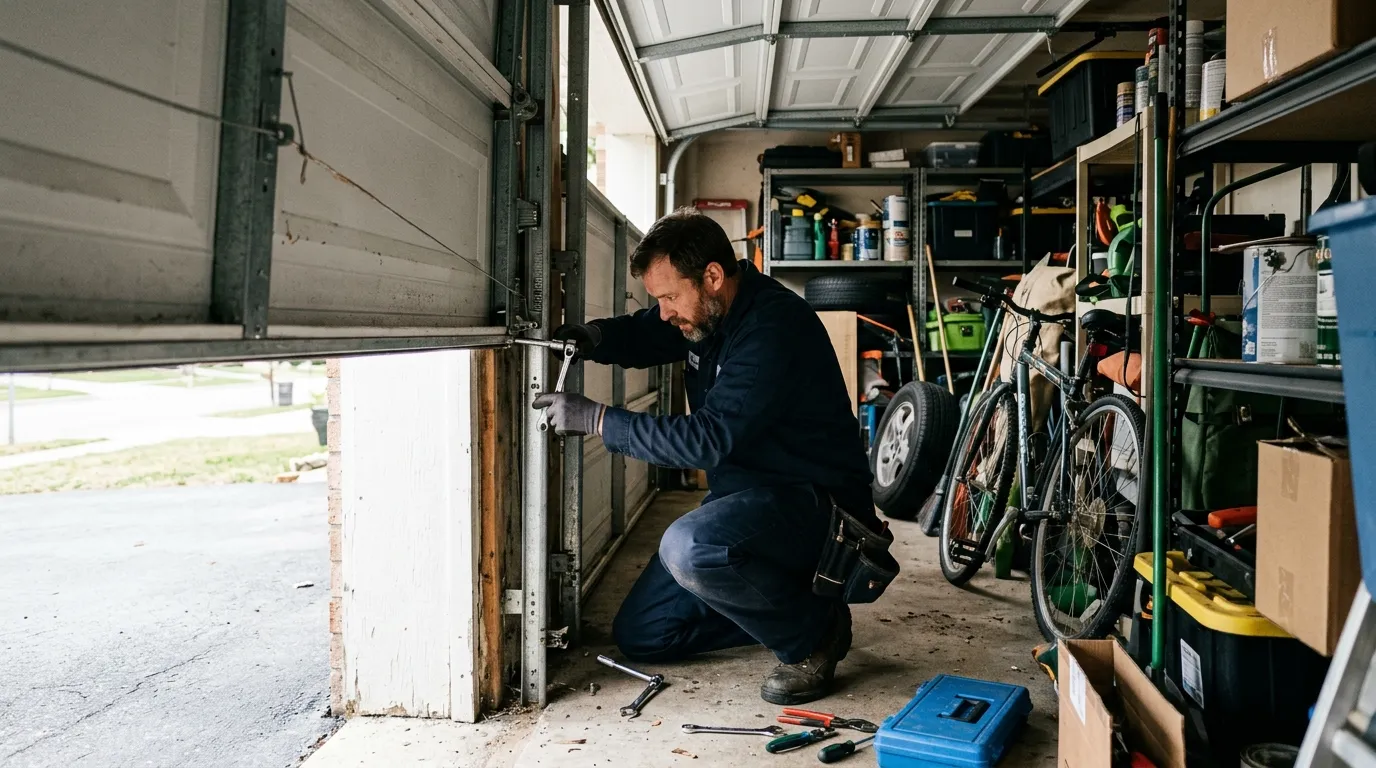 Repaired & tested - Parma garage door service