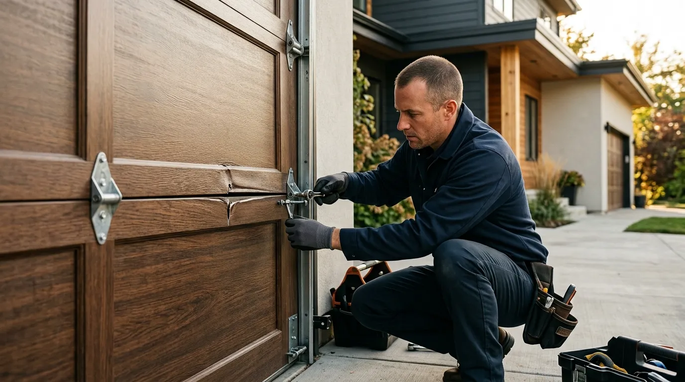 Repaired & tested - Parma garage door service