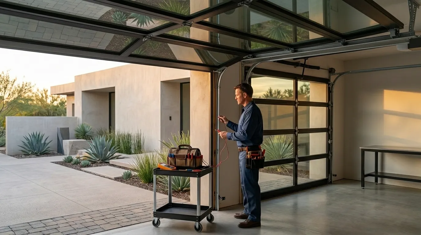 Parma garage door