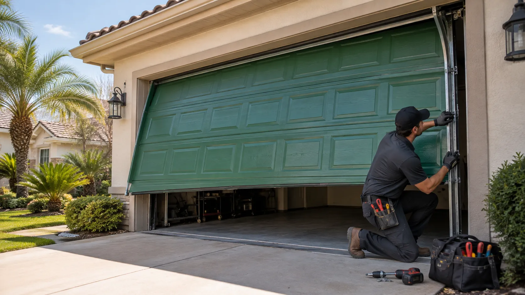 Tell us what’s wrong - Parma garage door service